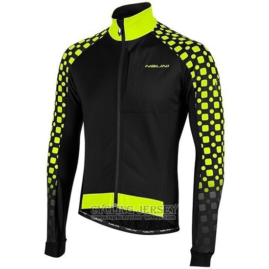 2019 Cycling Jersey Nalini Crit 3l 2.0 Black Yellow Long Sleeve And Bib Tight